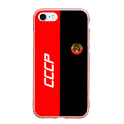 Чехол iPhone 7/8 матовый СССР: Red Collection
