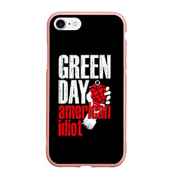 Чехол iPhone 7/8 матовый Green Day: American Idiot