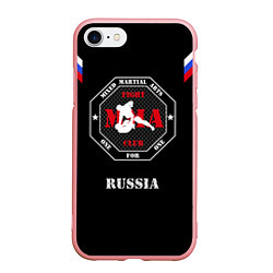 Чехол iPhone 7/8 матовый MMA Russia, цвет: 3D-баблгам