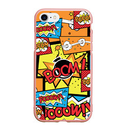 Чехол iPhone 7/8 матовый Boom Pop Art