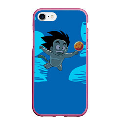 Чехол iPhone 7/8 матовый Smells Like: Dragon Ball Z