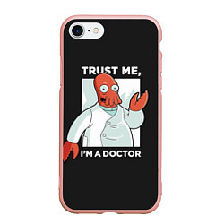 Чехол iPhone 7/8 матовый Zoidberg: Trust Me