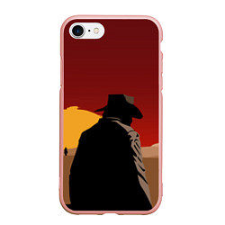 Чехол iPhone 7/8 матовый RDR 2: Dark Man