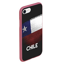Чехол iPhone 7/8 матовый Chile Style, цвет: 3D-малиновый — фото 2