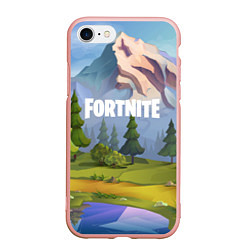 Чехол iPhone 7/8 матовый Fortnite: Forest View