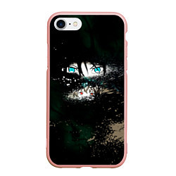 Чехол iPhone 7/8 матовый Бездомный Бог, цвет: 3D-светло-розовый