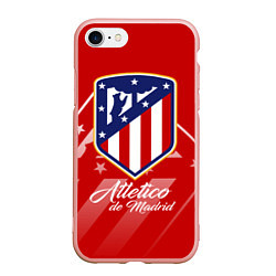 Чехол iPhone 7/8 матовый ФК Атлетико Мадрид