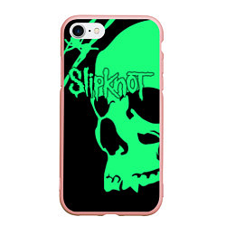 Чехол iPhone 7/8 матовый Slipknot: Acid Skull