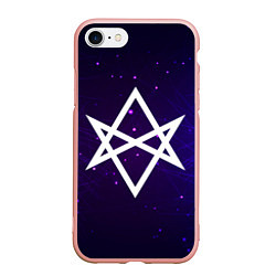 Чехол iPhone 7/8 матовый BMTH Space