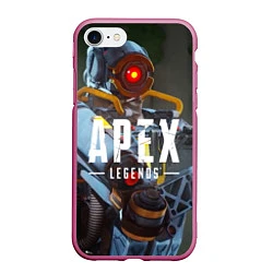 Чехол iPhone 7/8 матовый Apex Legends: Robot