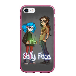 Чехол iPhone 7/8 матовый Sally Face: Friends