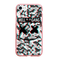 Чехол iPhone 7/8 матовый Mell x Gang, цвет: 3D-баблгам