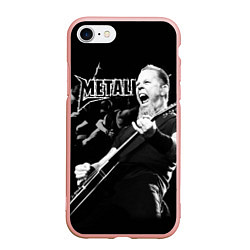 Чехол iPhone 7/8 матовый Metallica