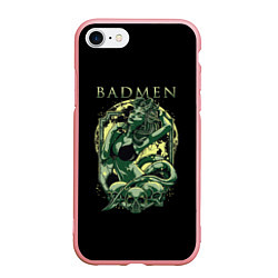 Чехол iPhone 7/8 матовый Badmen, цвет: 3D-баблгам