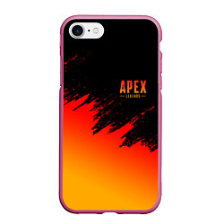 Чехол iPhone 7/8 матовый Apex Sprite, цвет: 3D-малиновый