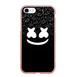 Чехол iPhone 7/8 матовый Marshmello Black