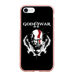 Чехол iPhone 7/8 матовый God of War: Kratos