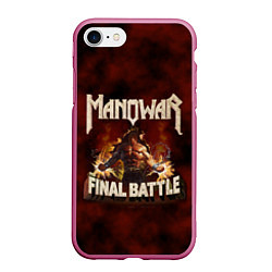 Чехол iPhone 7/8 матовый Manowar: Final Battle