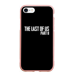 Чехол iPhone 7/8 матовый THE LAST OF US, цвет: 3D-светло-розовый