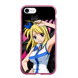 Чехол iPhone 7/8 матовый Fairy Tail: Lucy