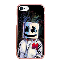 Чехол iPhone 7/8 матовый Marshmello XXX