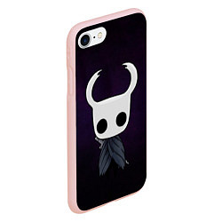 Чехол iPhone 7/8 матовый Hollow Knight, цвет: 3D-светло-розовый — фото 2