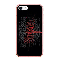 Чехол iPhone 7/8 матовый Slipknot: Pentagram