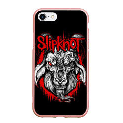Чехол iPhone 7/8 матовый Slipknot: Devil Goat