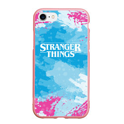 Чехол iPhone 7/8 матовый STRANGER THINGS, цвет: 3D-баблгам