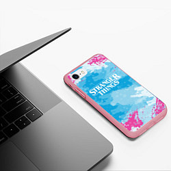 Чехол iPhone 7/8 матовый STRANGER THINGS, цвет: 3D-баблгам — фото 2