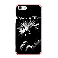 Чехол iPhone 7/8 матовый Король и Шут Анархия спина