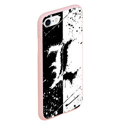 Чехол iPhone 7/8 матовый L geometry, цвет: 3D-светло-розовый — фото 2