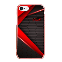 Чехол iPhone 7/8 матовый Mass Effect N7