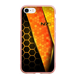 Чехол iPhone 7/8 матовый Mass Effect N7