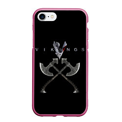 Чехол iPhone 7/8 матовый Vikings