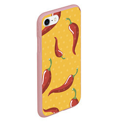 Чехол iPhone 7/8 матовый Перчики, цвет: 3D-баблгам — фото 2