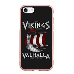 Чехол iPhone 7/8 матовый Vikings Valhalla