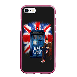 Чехол iPhone 7/8 матовый Doctor Who: Bad Wolf