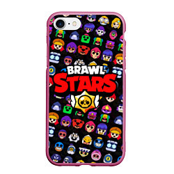 Чехол iPhone 7/8 матовый BRAWL STARS