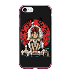 Чехол iPhone 7/8 матовый Princess Mononoke