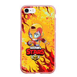 Чехол iPhone 7/8 матовый BRAWL STARS MAX