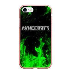 Чехол iPhone 7/8 матовый MINECRAFT