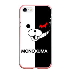 Чехол iPhone 7/8 матовый MONOKUMA, цвет: 3D-баблгам