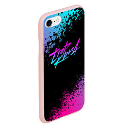 Чехол iPhone 7/8 матовый ЕГОР КРИД, цвет: 3D-светло-розовый — фото 2