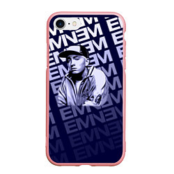 Чехол iPhone 7/8 матовый Eminem, цвет: 3D-баблгам