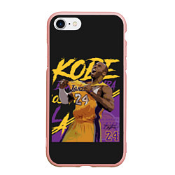 Чехол iPhone 7/8 матовый Kobe Bryant