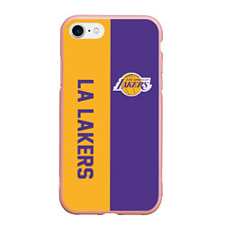 Чехол iPhone 7/8 матовый LA LAKERS