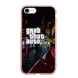 Чехол iPhone 7/8 матовый Grand Theft Auto V