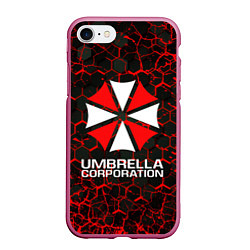 Чехол iPhone 7/8 матовый UMBRELLA CORPORATION