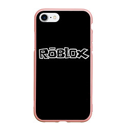Чехол iPhone 7/8 матовый Roblox, цвет: 3D-светло-розовый